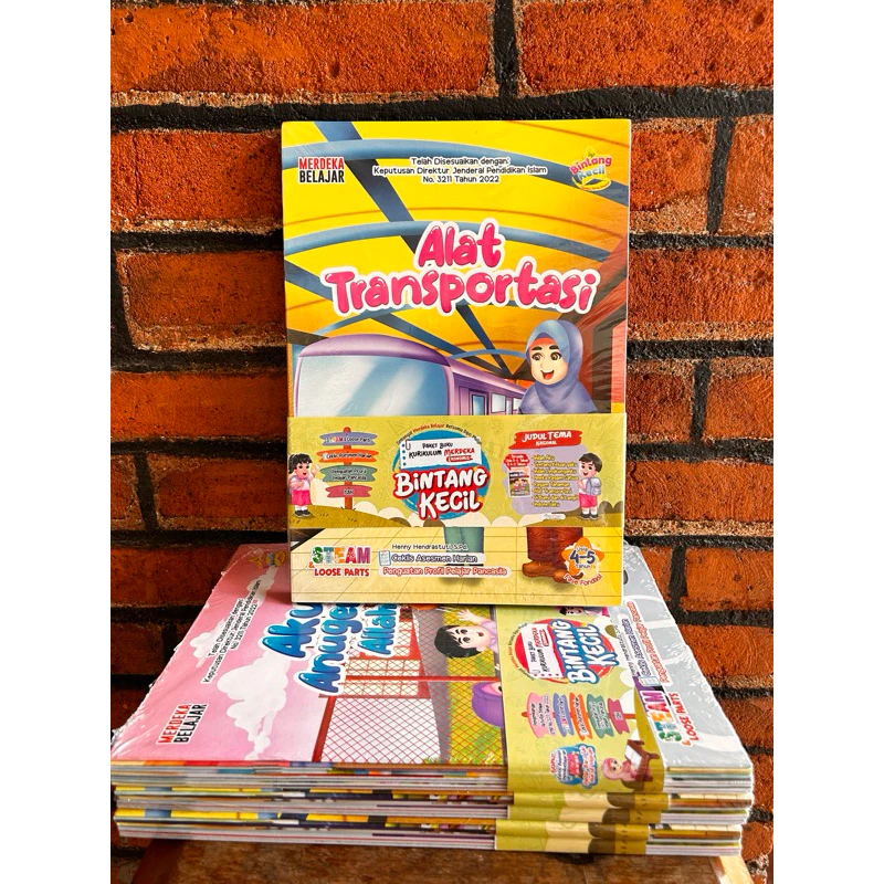 Paket Buku Kurikulum Merdeka TK A Usia 4-5 thn